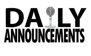 HS Daily Announcements